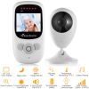 656FT Video Baby Monitor w/ Digital Camera Infrared Night Vision 2.4’’ LCD Two-way Talk Zoom Function 2.4GHz Wireless Transmission Temperature Monitor