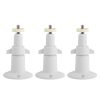 3 Packs Security Camera Wall Mount for Arlo 360°Adjustable Camera Holder Garden Patio Screw Mount Universal Fit for 1/4" Imperial Standard Screw Inter