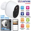 1080P WiFi IP Camera PIR Motion Detection IR Night Vision Camcorder IP66 Waterproof Security Surveillance Camera App Cloud Available for Indoor Outdoo