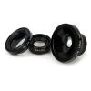 Phone Camera Lens Kit Magnetic 180°Fisheye Lens 0.67xWide Angle 10X Macro Lens for iPhone  X /8/7/6s Samsung Galaxy S10/S9