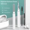 Cleaning Kit Short Spiral Brush Long Spiral Brush Cleaning Pen Flocking Sponge Brush Pen Fit For Airpods Charging Case Camera Phone
