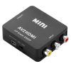 RCA to HDMI Converter 1080P AV Composite CVBS to HDMI Adapter w/ USB Video Audio Transform for Game Player DVD HDTV Projector Game Console Displayer