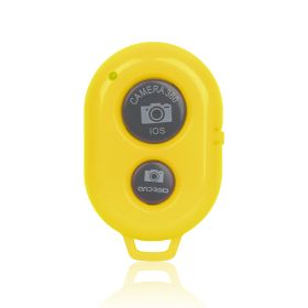 Unique Wireless Shutter Remote Controller for Android and iOS Devices (Option: ToolCameraRemote Yellow)